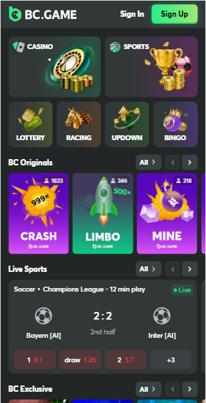 Discover the Excitement at Casino BCGame UA Discover the Excitement at Casino BCGame UA